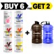 IronFlex Creatine Monohydrate - 500g mix (Package x6) + 2x galon 2,2l