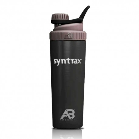 Syntrax Steel Shaker AeroBottle - 946ml black