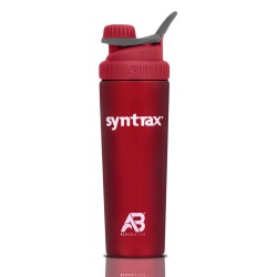 Syntrax Steel Shaker AeroBottle - 946ml red