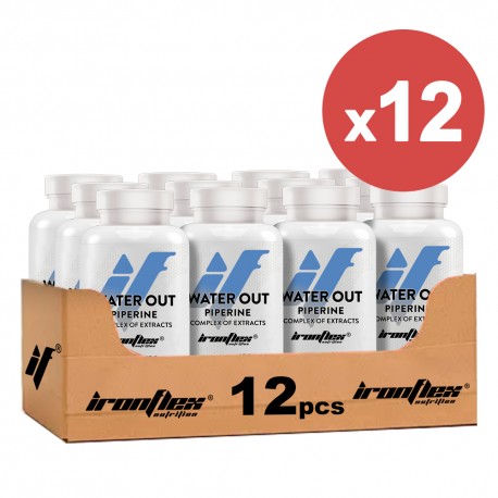 IronFlex Water Out - 120 caps. vegan (Package x12)