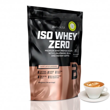 Biotech Iso Whey Zero - 454g caffe latte