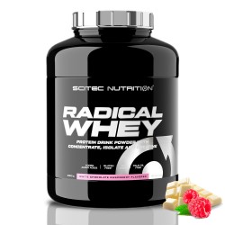 Scitec Radical Whey - 2000g white chocolate raspberry
