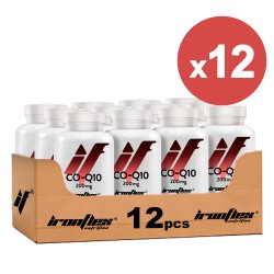 IronFlex Coenzyme Q10 200mg - 90 softgel. (Package x12)