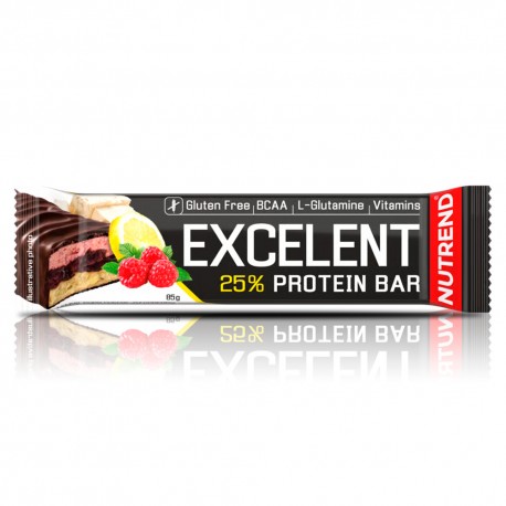 Nutrend Excelent Protein Bar - 85g lemon curd raspberry