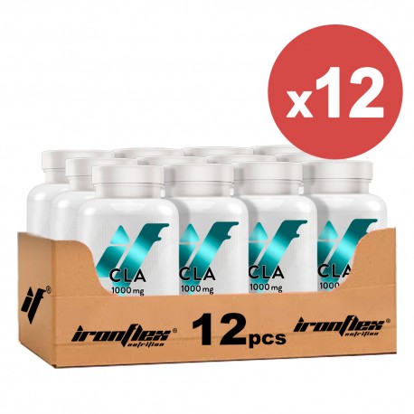 IronFlex CLA 1000 mg - 200 softgel. (Package x12)