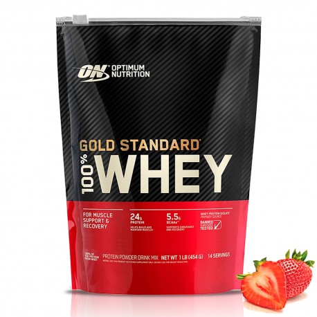 Optimum Whey Gold Standart - 450g strawberry