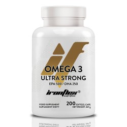 IronFlex Omega 3 Ultra Strong ( EPA 500 / DHA 250 ) - 200 softgel.