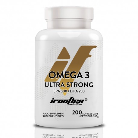 IronFlex Omega 3 Ultra Strong ( EPA 500 / DHA 250 ) - 200 softgel.