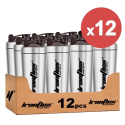 IronFlex Shaker Steel - 750ml silver (Package x12)
