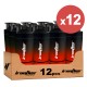 IronFlex Shaker Steel - 591ml black red (Package x12)