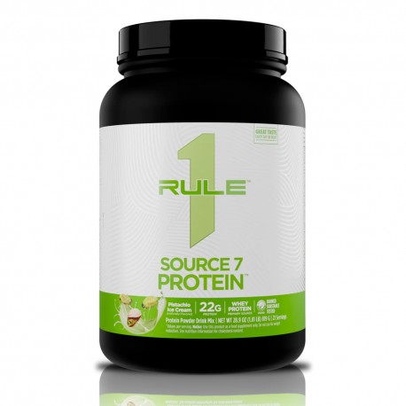Rule1 Source 7 Protein - 819g pistachio ice cream