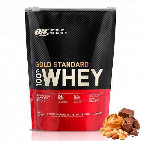 Optimum Nutrition 100% Whey Gold Standard - 450g choc peanut butter