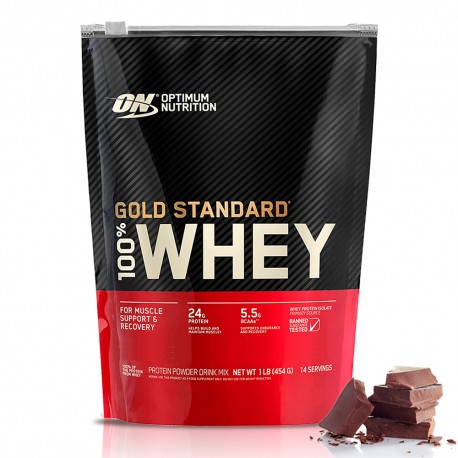 Optimum Nutrition 100% Whey Gold Standard - 450g double chocolate
