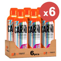 Extrifit CARNI 120000mg - 1000ml raspberry (Package x6)