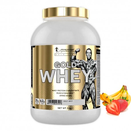 Kevin Levrone Gold Whey - 2000g strawberry banana