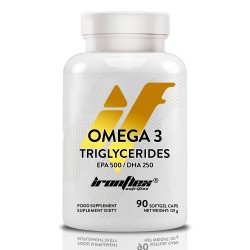 IronFlex Omega 3 Triglycerides - 90 softgel.