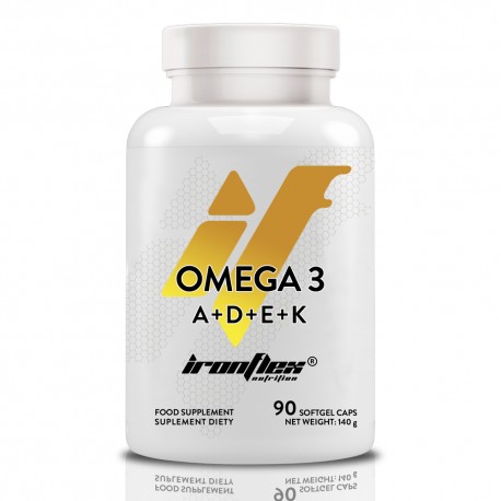 IronFlex Omega 3 A+D+E+K - 90 softgel.