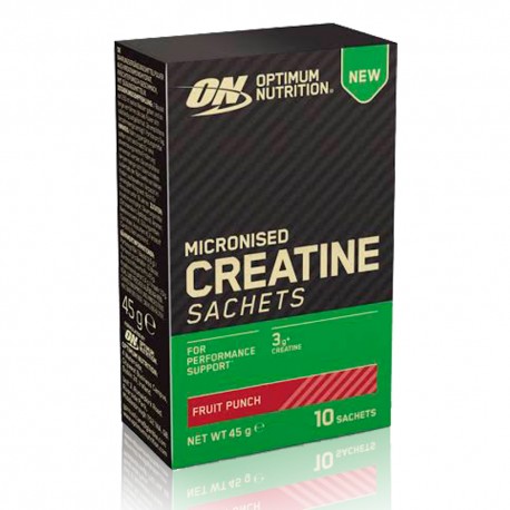 Optimum Nutrition Creatine Micronised - 4,5g x 10 fruit punch