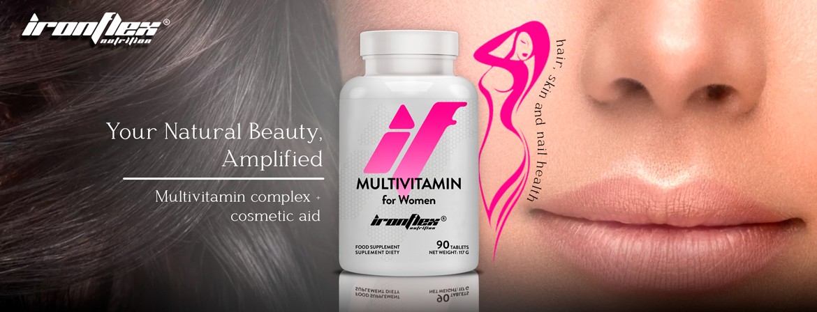 IronFlex Multivitamin for Women - 90 tabs.