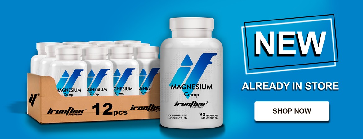 IronFlex Magnesium Cramp - 90 caps.