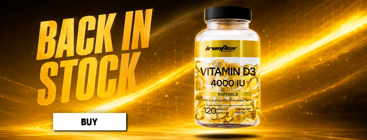 IronFlex Vitamin D3 4000IU - 120 softgel