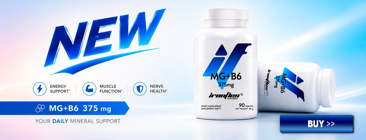 IronFlex MG+B6 375mg - 90 tabs