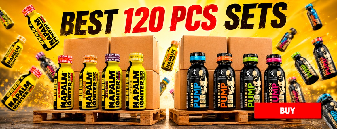 FA & Kevin Levrone shot package x120 pcs
