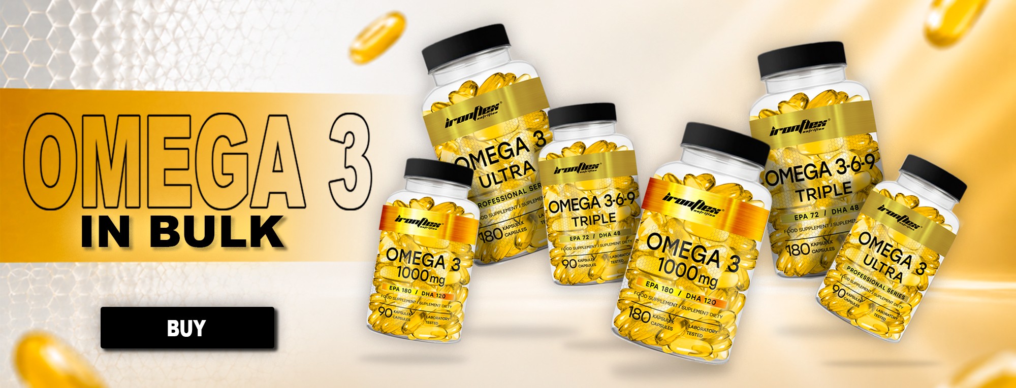 IronFlex Omega 3 in Bulk