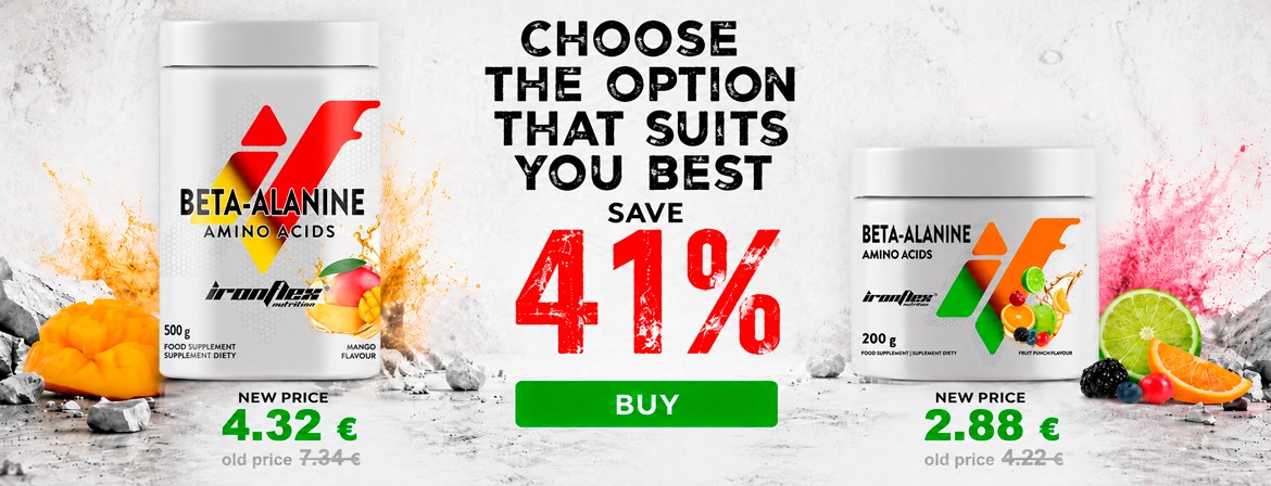 IronFlex Beta - Alanine - 200g / 500g
