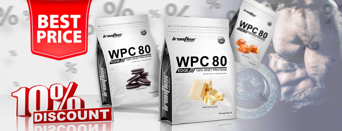 IronFlex WPC 80 EDGE - 900g