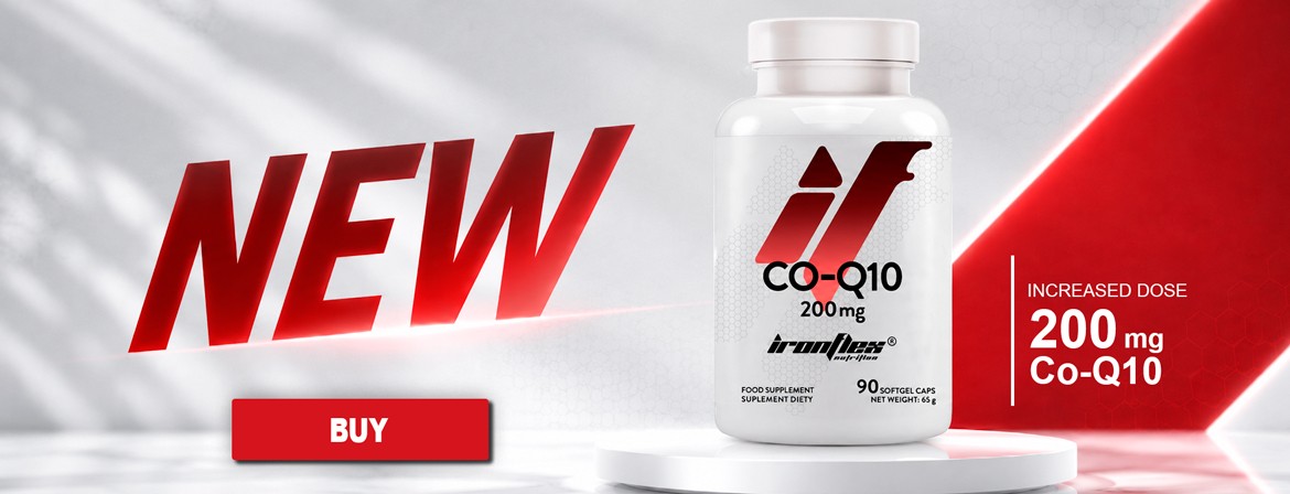 IronFlex Coenzyme Q10 200mg - 90 softgel