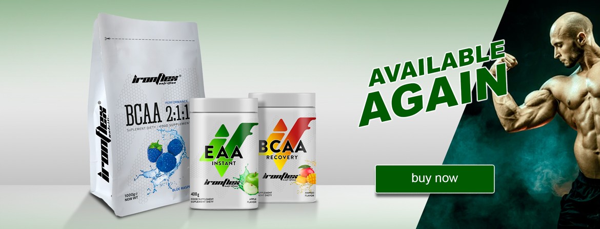 IronFlex BCAA 2:1:1 1000g & BCAA Recovery & EAA